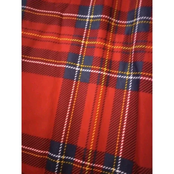 Old Navy Red Plaid PJ Pants Only Pajama Bottoms sz L 10/12 Boys - Picture 2 of 3